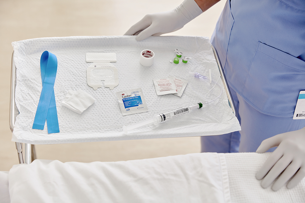 IV Insertion Tray featuring 3M Products
