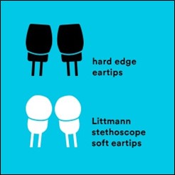 Littmann stethoscope soft ear tips